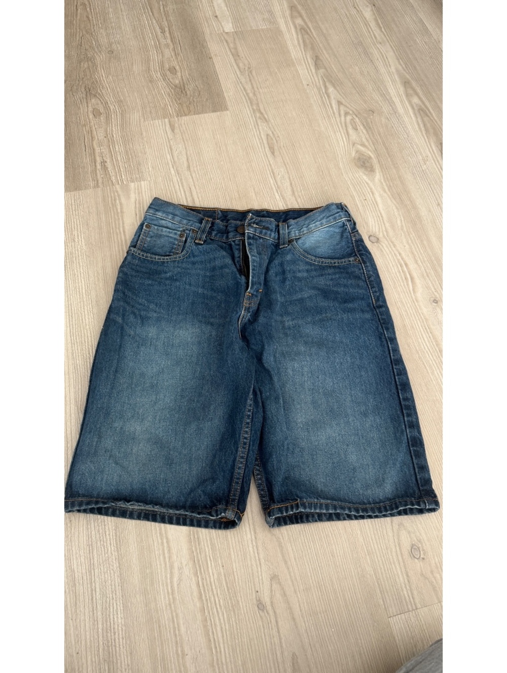 Levi’s 569 Loose Straight Jorts W29 Baggy Long Denim Shorts Y2K